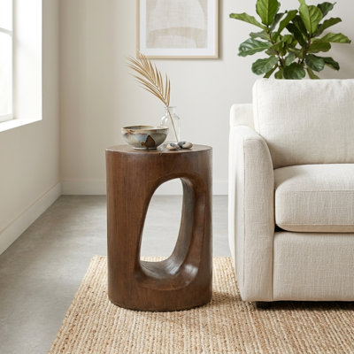 Table d'appoint ronde 13,75 po Phago