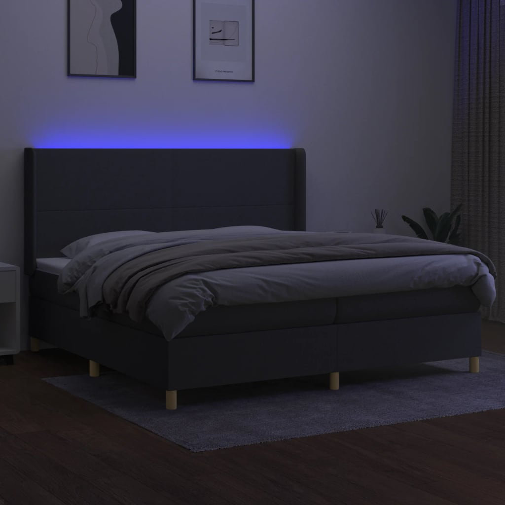 Boxspringbett Benjam, 200 x 200 cm