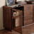 Large-Capacity Solid Wood Sideboard