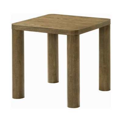 Table de bout transitionnelle l 22,4 po, jaune