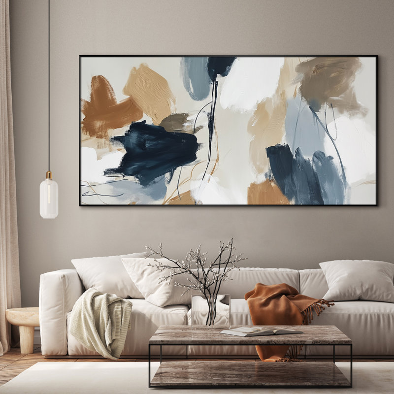 Très grande reproduction sur toile - Earthy Hue, H 24 po x l 46 po