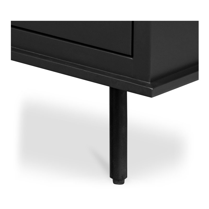 Satie 6 DRAWER DRESSER, Black