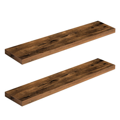 Kayleah 2 Piece Floating Shelf