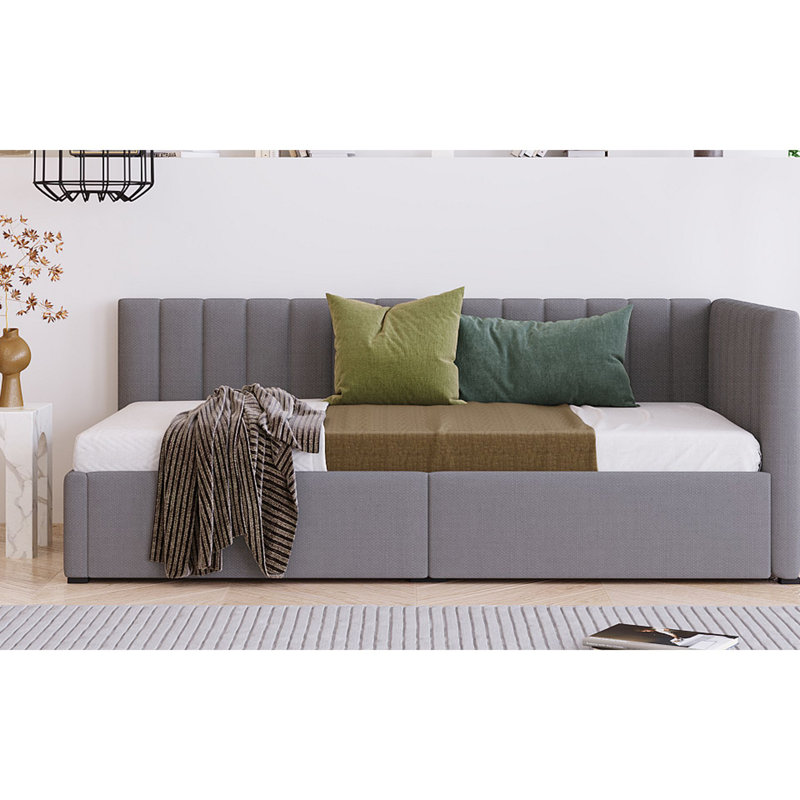 Lit de jour Modern, Gris