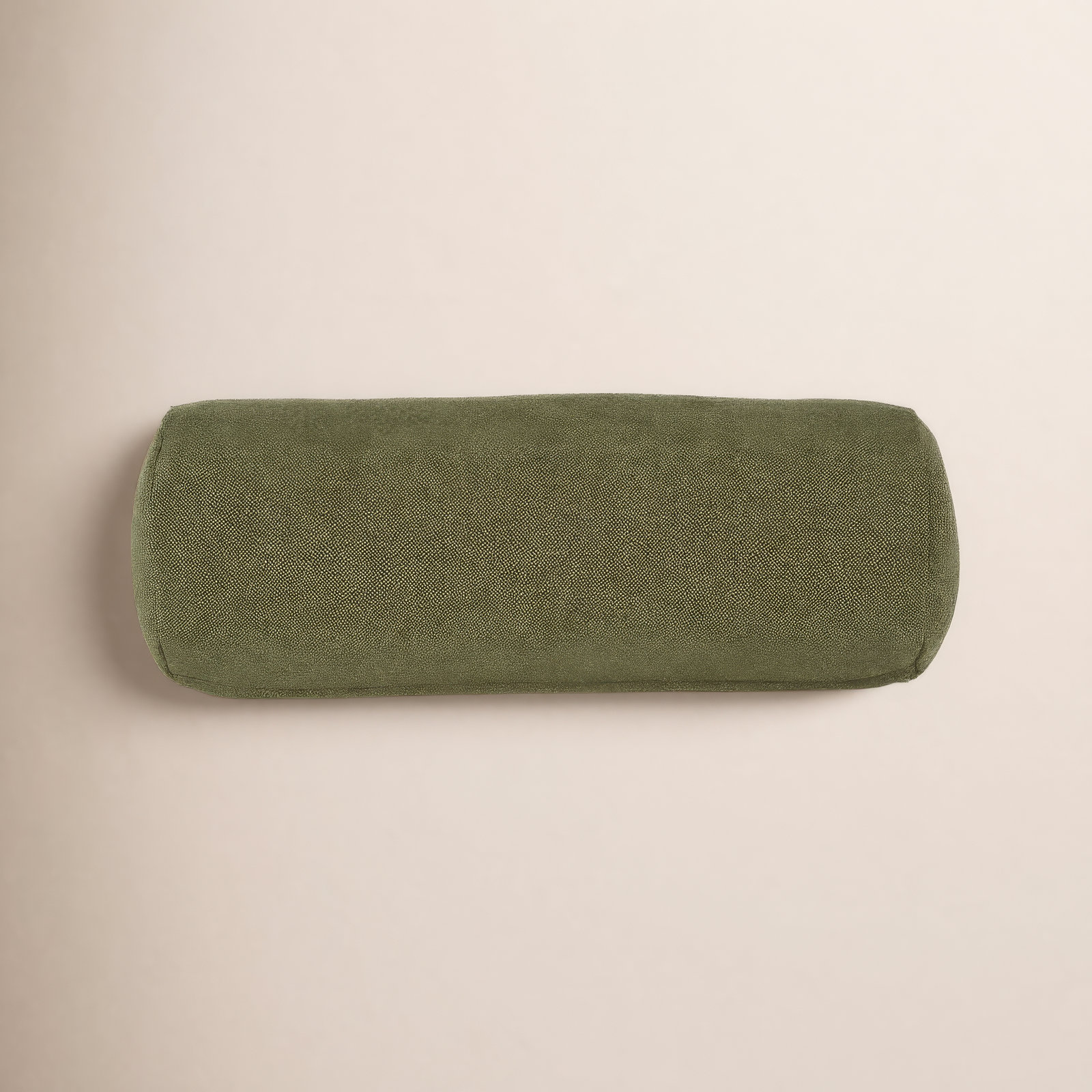 Cascade Throw Pillow, Green, Bolster 8" H x 21" W