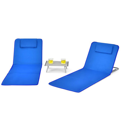 Reclining Beach Chair by Arlmont & Co.