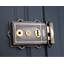 Davenport Rim Lock Pewter
