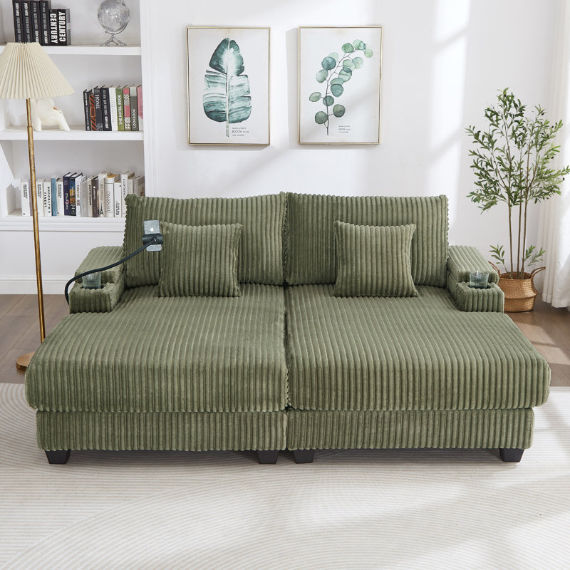 Canapé moderne, Vert