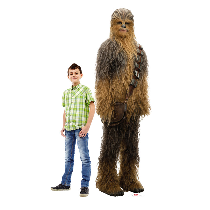88'' Chewbacca Star Wars Cardboard Standup