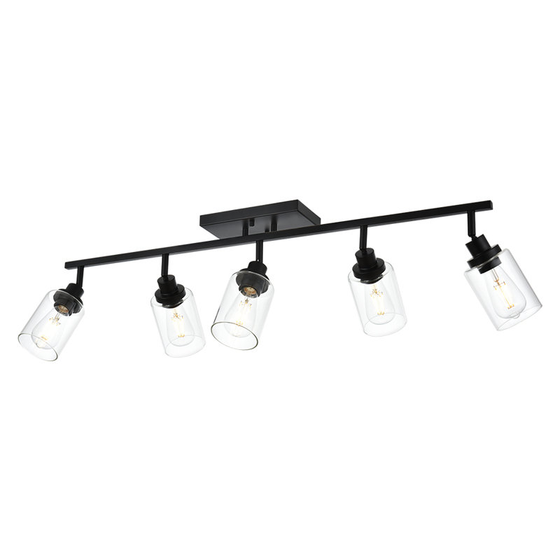 40.1'' 5 -Light Fixed Track Track Kit with Dimmable and Adjustable Head
