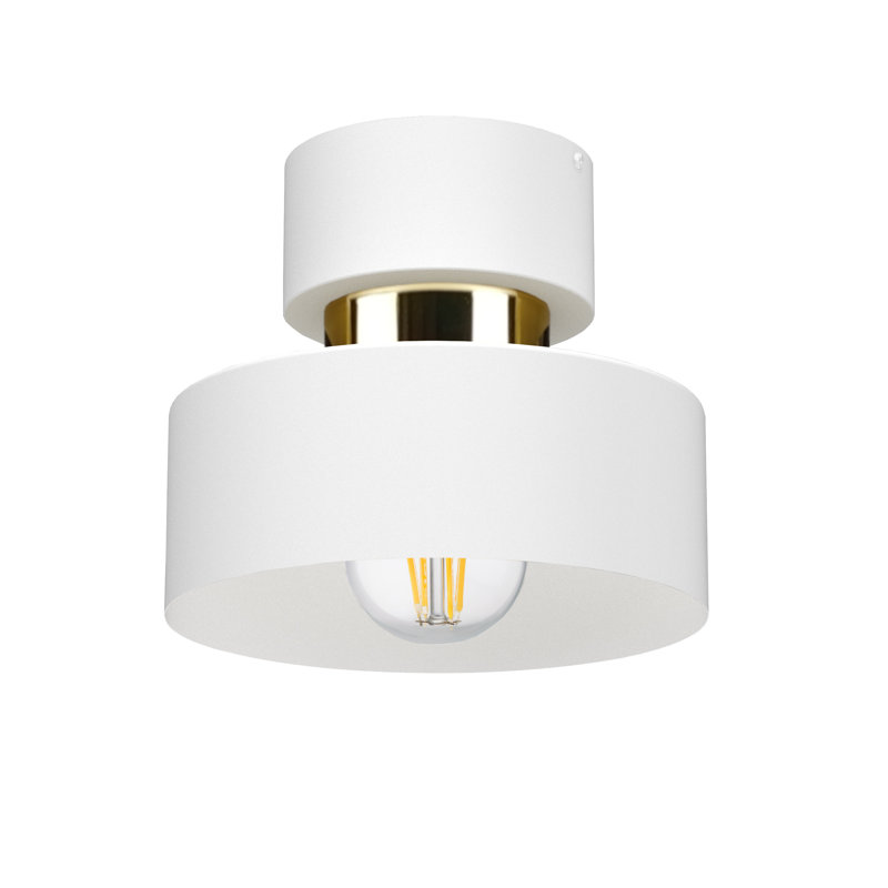 Flush Mount, White