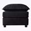 Repose-pieds rembourré en chenille avec coussin double couche-580856210