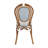 Clymer Stacking All-Weather Commercial Paris Chair with Metal Frames-471913604