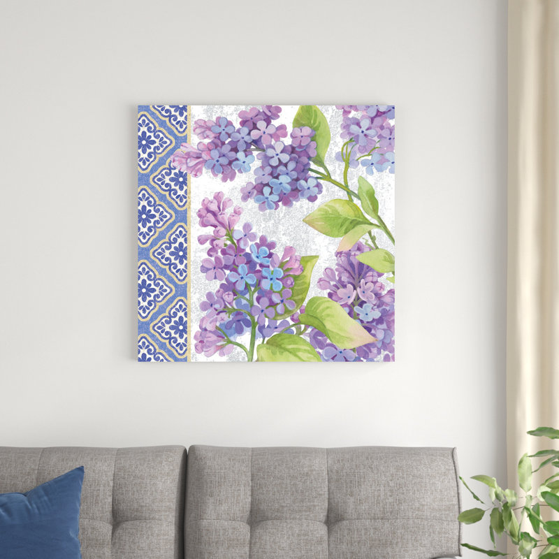 " Lilac Dream I " Painting Print, 30" H x 30" W