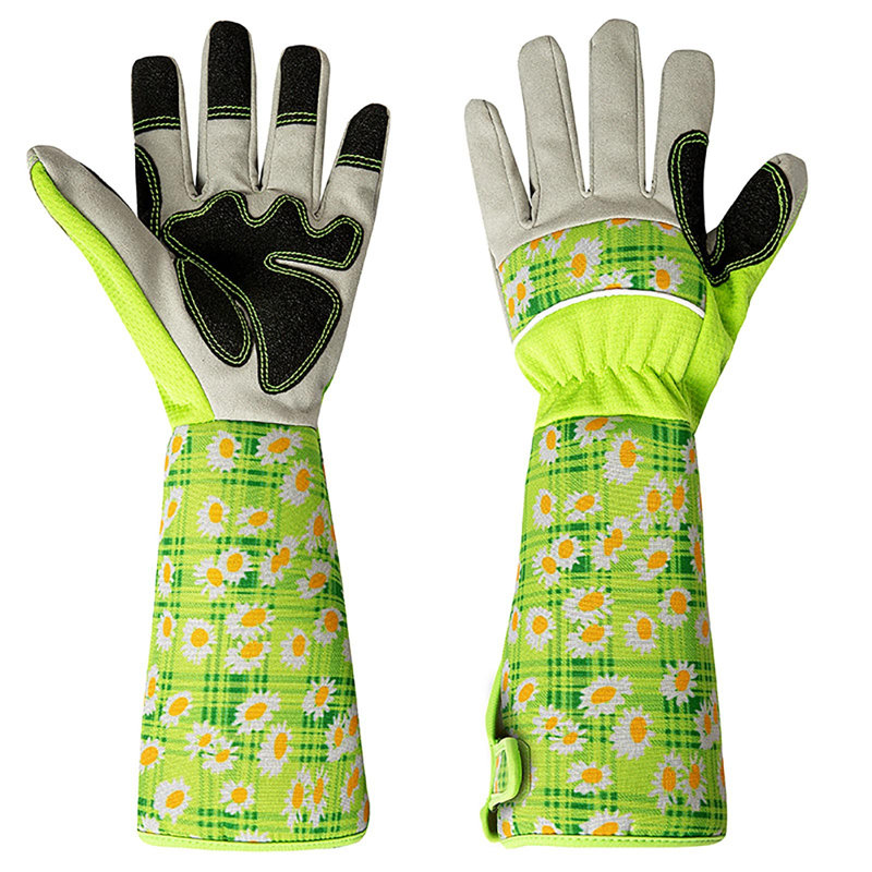 Gants de jardinage a mitten, E