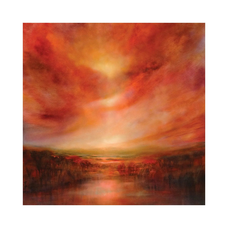 Evening Glow I 1 Piece Wrapped Canvas Painting, 66.04 cm H x 66.04 cm W x 3.175 cm D