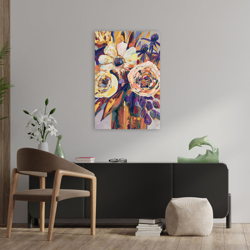 Contemporary And Preppy Fall Vision, 36" H x 24" W