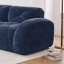 Tissu de velours doux, canapé désossé avec capitonnage, éponge à densité, fond ergonomique, aucun assemblage requis