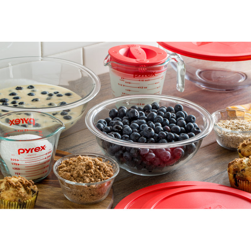 Pyrex 3-Pieces Glass Measuring Cup Set