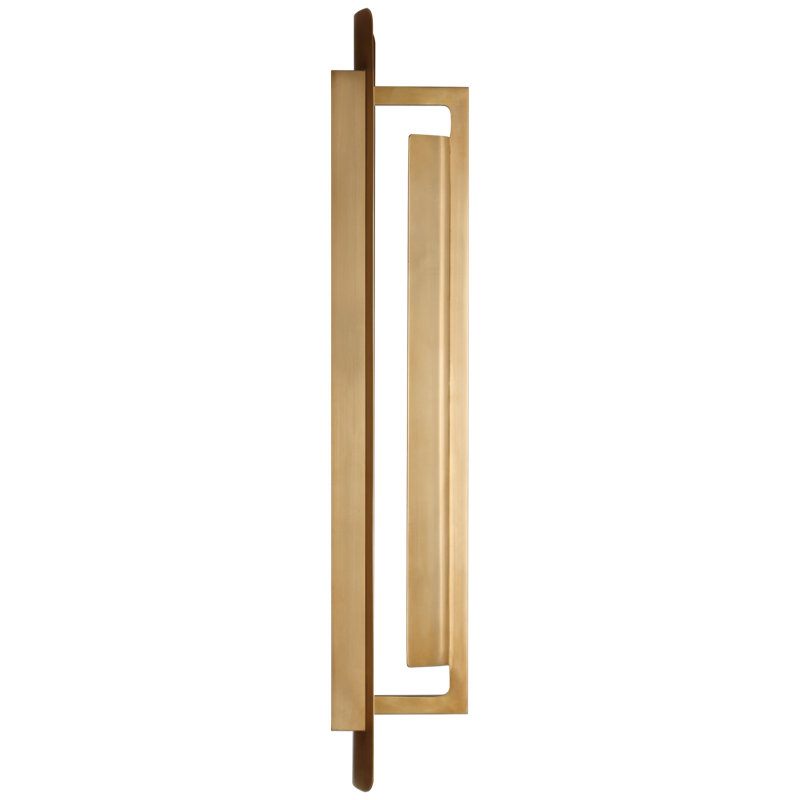 Tristan 1 - Light Sconce, Hand-Rubbed Antique Brass