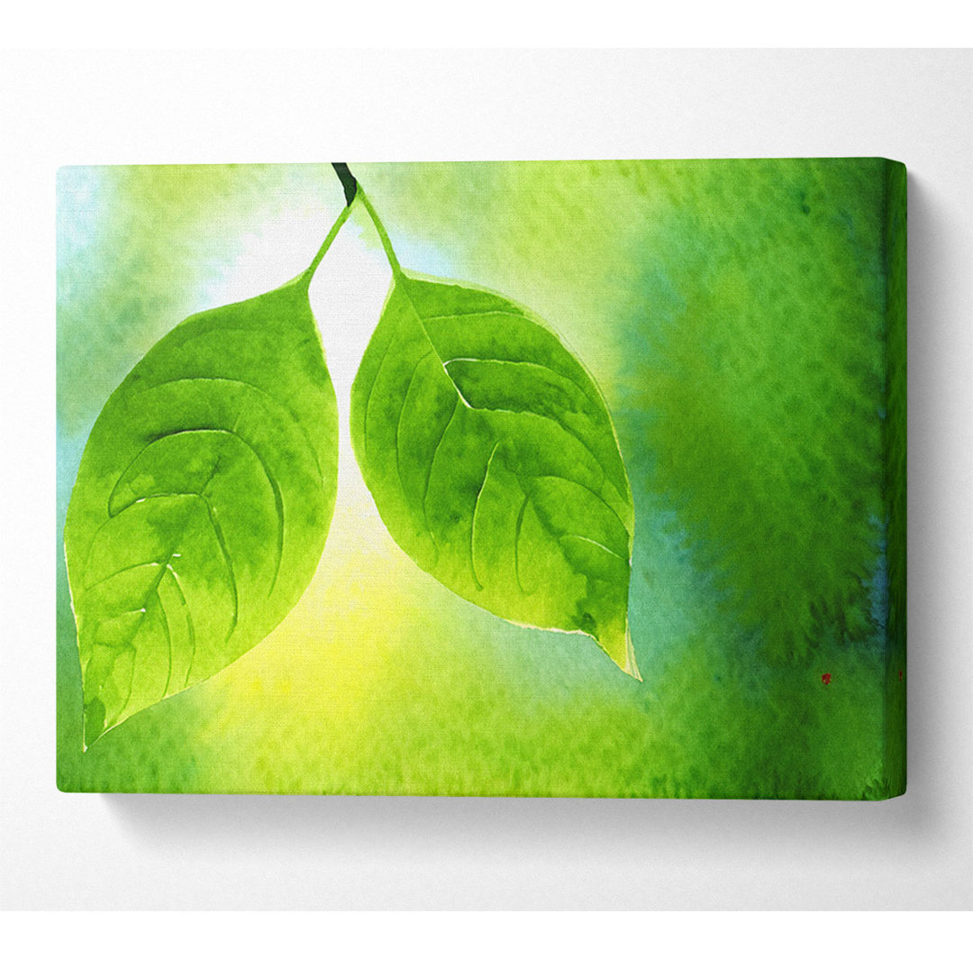 Duo Tree Leaves - Druck