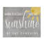 «Be the sunshine» par Daphne Polselli - impression d'art graphique-105185306-105185043