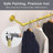 Jahmad 70.87'' Metal Industrial Pipe Clothing Rack