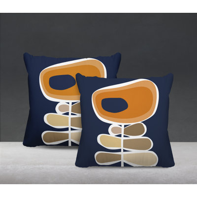 Polyester/Polyester Blend Throw Square Indoor/Outdoor