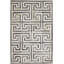 Area Cowhide Geometric Area Rug in Gray-541935769