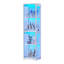 63" 4-Tier Curio Display Cabinet with Handleless Pop-Up Glass Door, 3-Color Motion Activated LED Lighting -1984092317