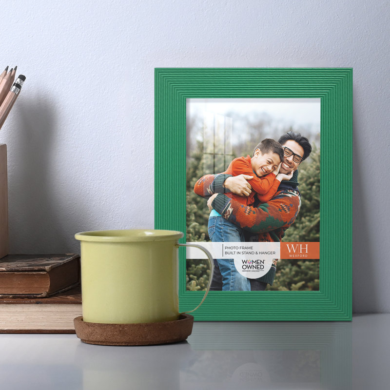 Green Wood Picture Frame - Set of 2