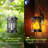 6.18'' Solar Powered Integrated LED Cylinder Lantern-114312591