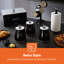 GEEPAS Retrovive 3-Piece Tea Coffee Sugar Canisters Set | 1.4L Airtight Stainless Steel Lids & Durable Carbon Steel Body | Kitchen Storage Canisters Keeps Contents Fresh Aromatic & Flavourful-116734148