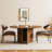 Fermin 59.05 Inch Round Dining Table Set-786134725-786134726