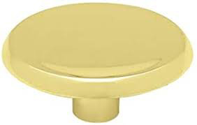 (5 Pack) 1-1/2 inch Concave Round Knob