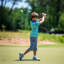 31,5 "Golf Swing Trainer Aid avec tête lestée pour une bonne prise en main-123383295-123383294