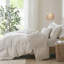 Literie en coton naturel - housse d'édredon surdimensionnée biologique / grand, coton biologique