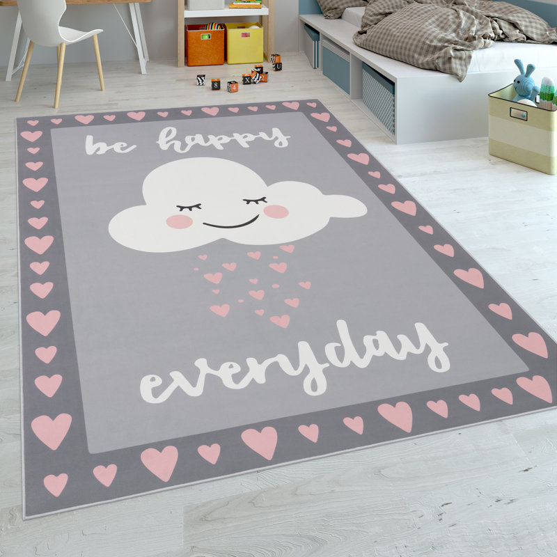 Buddy Flatweave Pink/Purple Rug, Rectangle 180 x 280cm