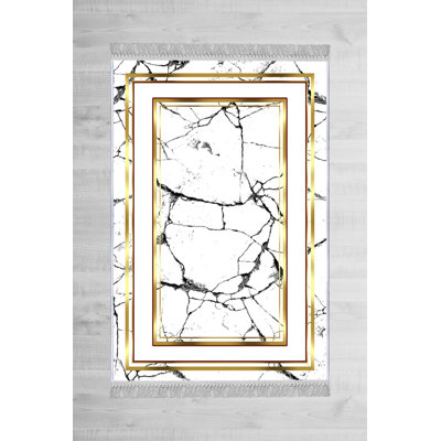 Luxurious Hall Carpet, 100% Velvet Fabric, 31.5 x 59.1 Inches | Non-Slip Cotton Sole, Pile Height: 0.4 Inches | Antibacterial & Machine Washable, 3D Digital Printing | Elegant Design for Living Room & Entryway