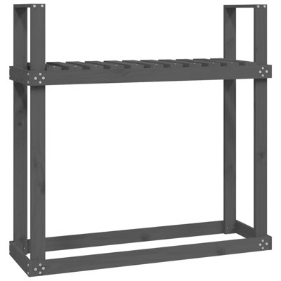 Firewood Rack 110x35x108.5 cm Solid Wood Pine