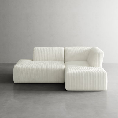 3 Seater Corduroy Modular Corner Sofa