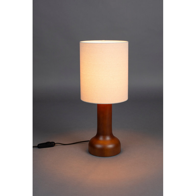 Jones Solid Wood Table Lamp