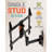 Swivel Full Motion TV Wall Mount For Tvs Up To 60" - Smooth Extention, Tilt - Wall Template For Easy Install On 1 Stud - Level & Hide Cables After Install