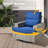 Carolle Outdoor Swivel Rocking Chair Set With Side Table, Wicker Patio Lounge Chair With Cushions & Wide Armrests-1528694691