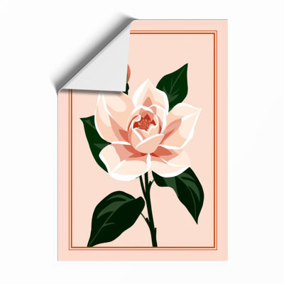 Classic Rose Study Botanical - Print