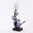 Modern Minimalist Transparent Resin Marble Base Art Decoration Item