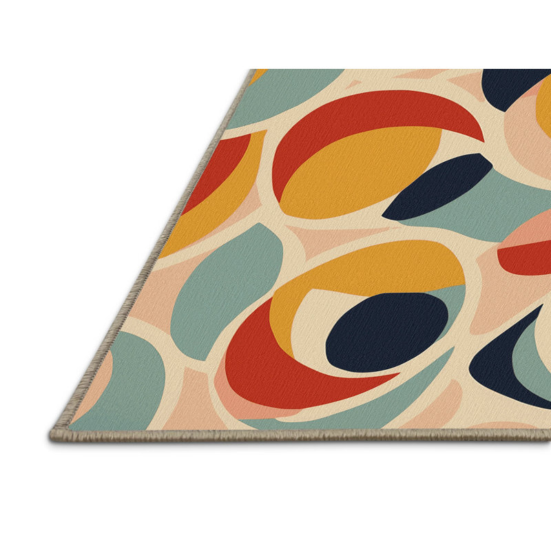 Zippy Streak Rug, Square 7'