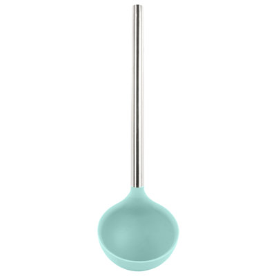 Louche en silicone avec poignée en acier inoxydable pour ragoûts et sauces Tovolo