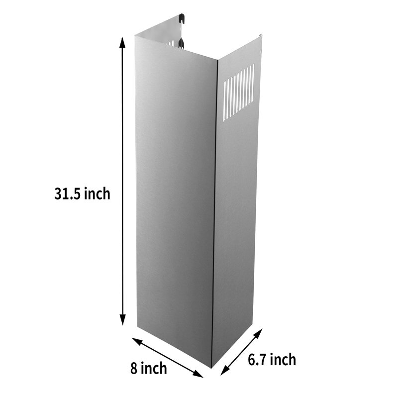 Range Hood Chimney Extension