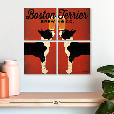 Plaque murale Kema Boston Terrier Brewing Co
